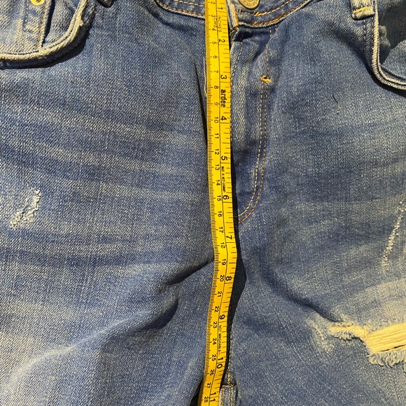 Zara Trafaluc Slouchy Distressed Jeans- Size 10 - Picture 10 of 12